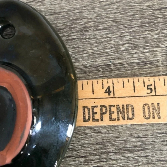 Vtg Drip  Glaze Spoon Rest - Picture 8 of 9